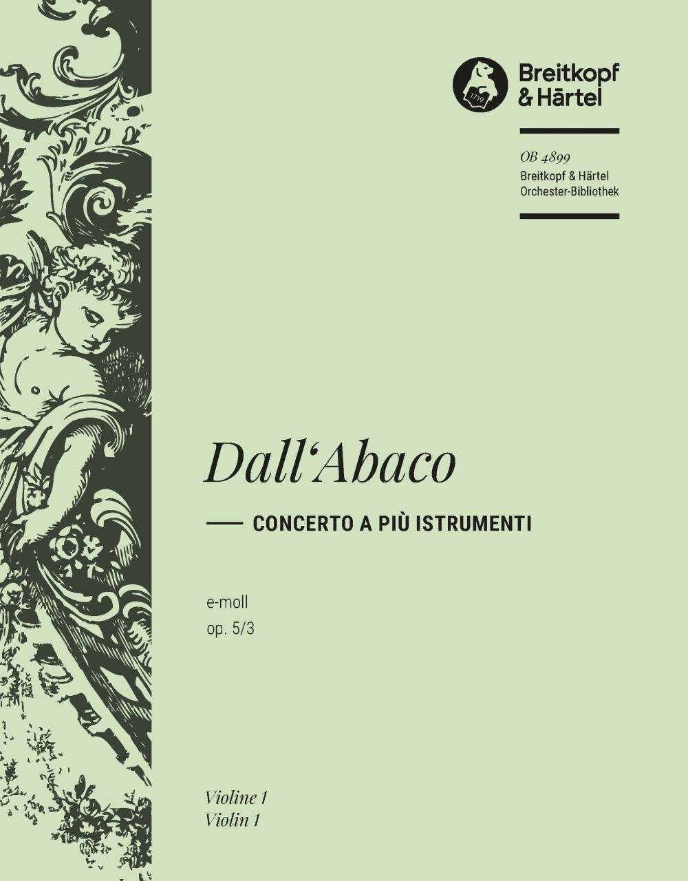 Front Cover Image Concerto e-moll op. 5/3