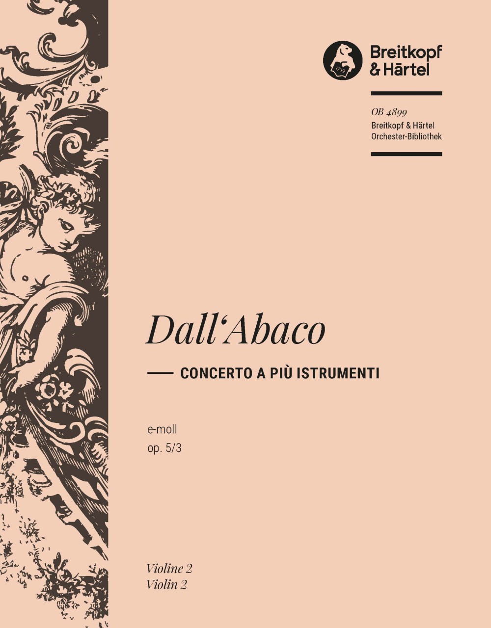 Front Cover Image Concerto e-moll op. 5/3