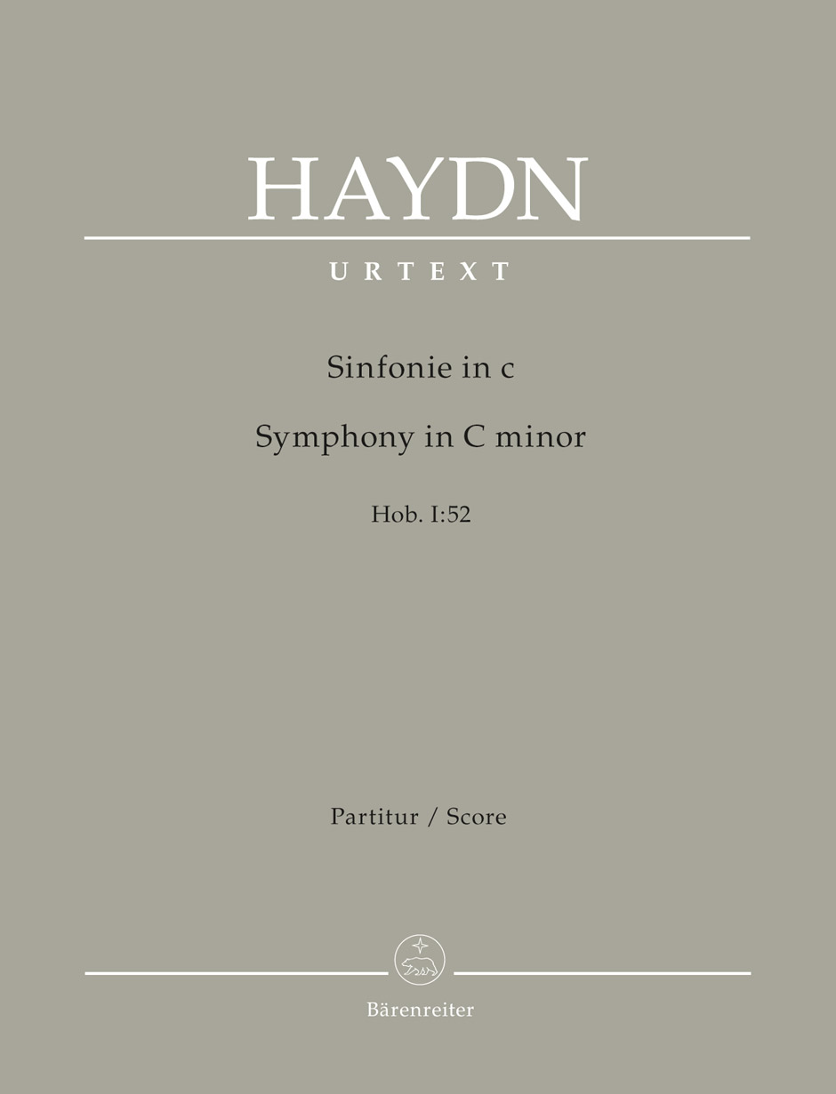 Front Cover Image Sinfonie c-Moll Hob. I:52
