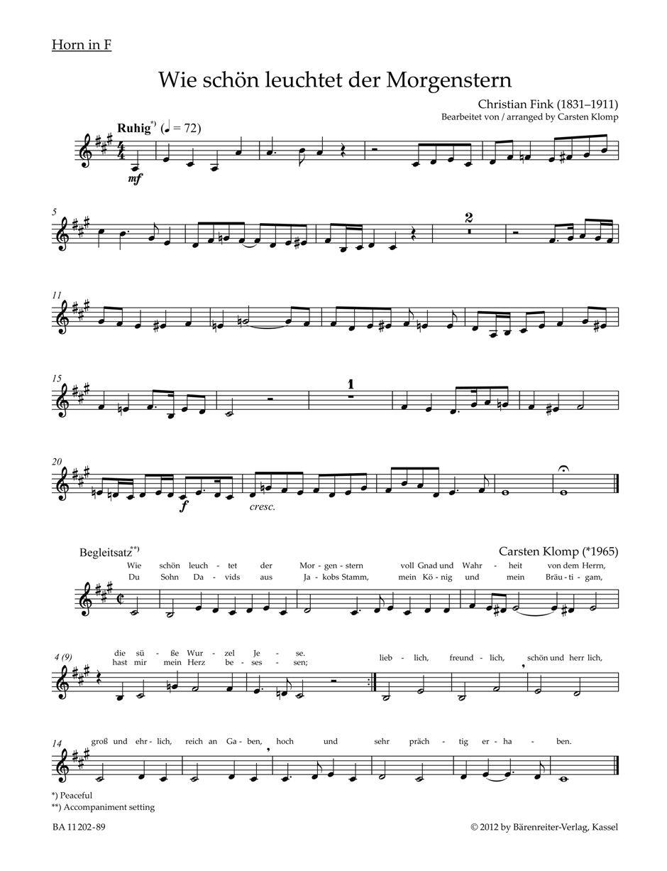 Front Cover Image organ plus brass, Band II: Fünf Choralvorspiele der Romantik