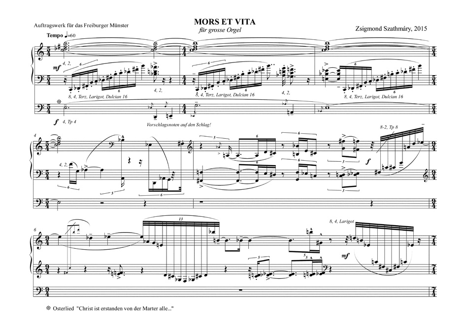 Other Cover Image Mors et Vita für große Orgel (2015)