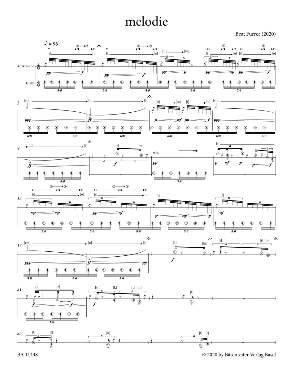 Other Cover Image melodie für Flöte solo