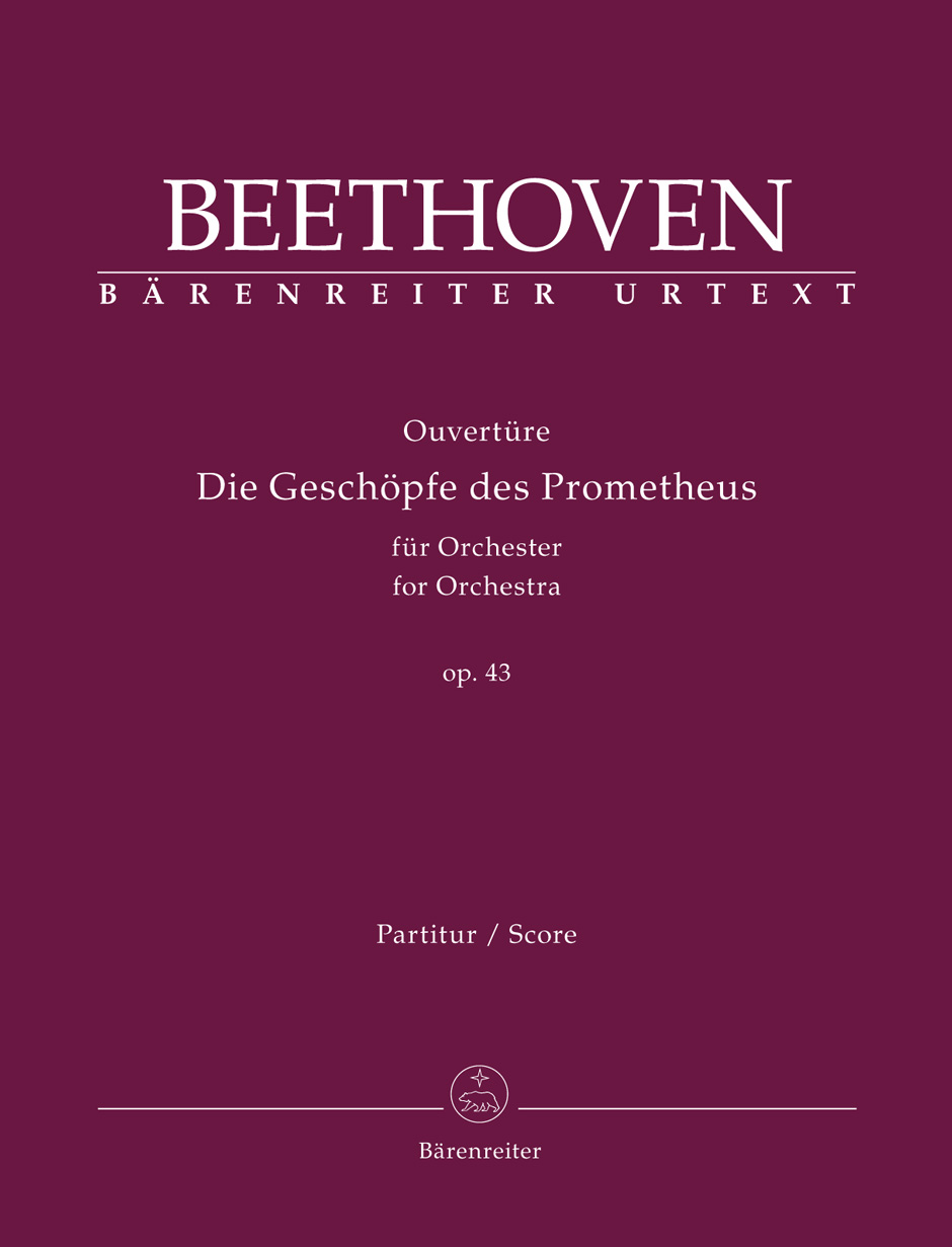 Front Cover Image Ouvertüre "Die Geschöpfe des Prometheus" für Orchester op. 43