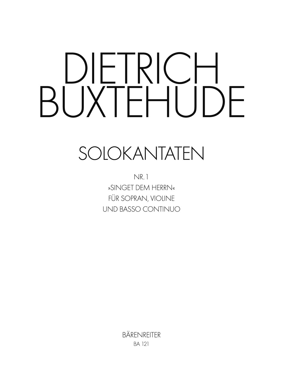 Front Cover Image Singet dem Herrn