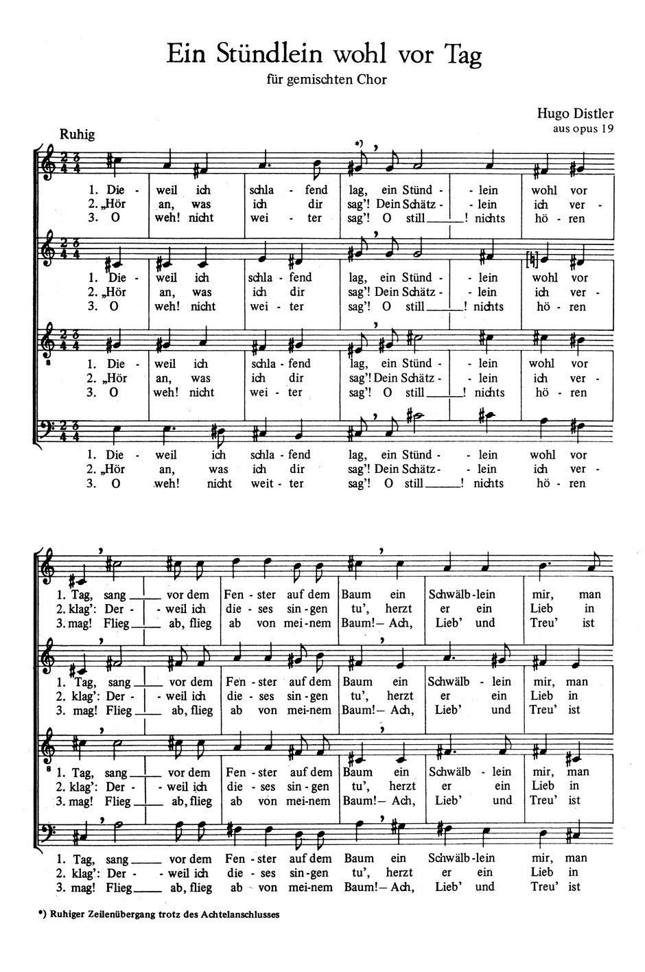 Other Cover Image Mörike-Chorliederbuch, Teil 1-3 op. 19 (1938/1939)