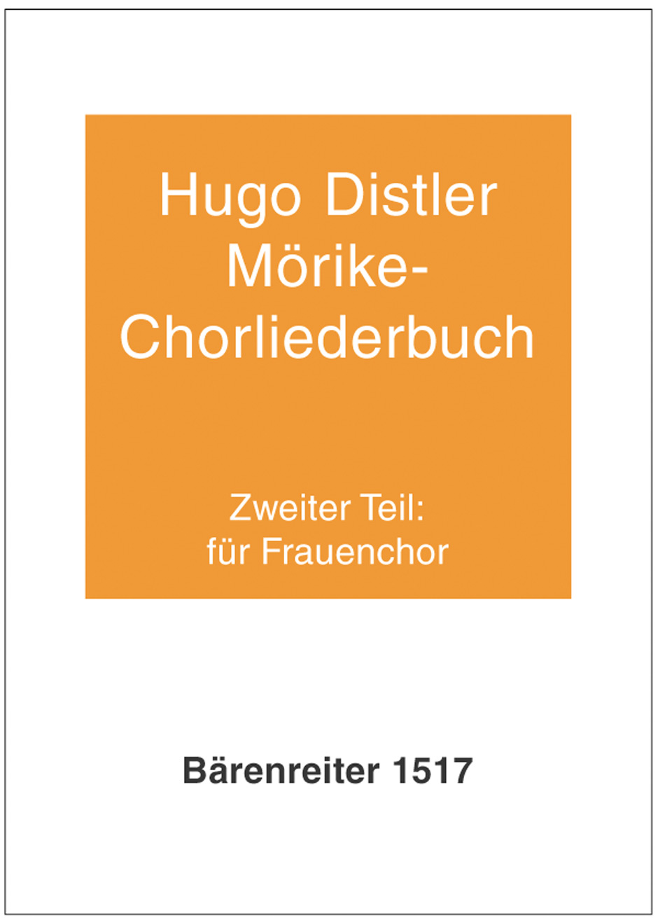 Front Cover Image Mörike-Chorliederbuch, Teil 2 op. 19 (1938/1939)