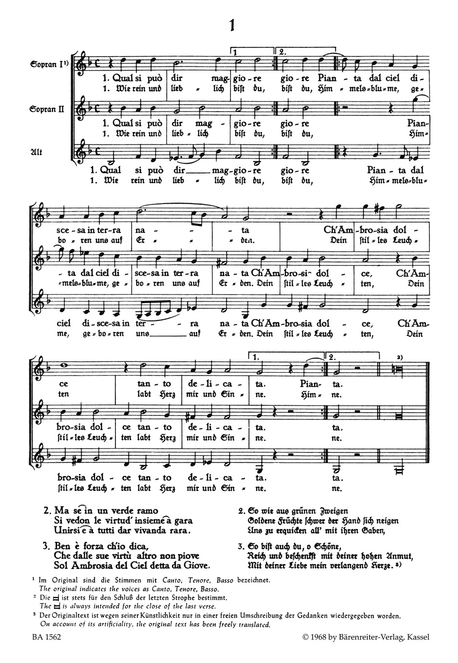 Other Cover Image Canzonetten