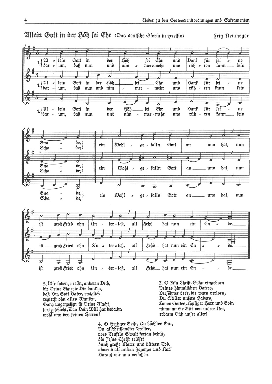 Front Cover Image Choralsingbuch für drei gleiche Stimmen
