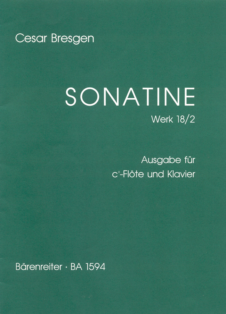 Front Cover Image Sonatine für Blockflöte und Klavier F-Dur op. 18/2 (1947)