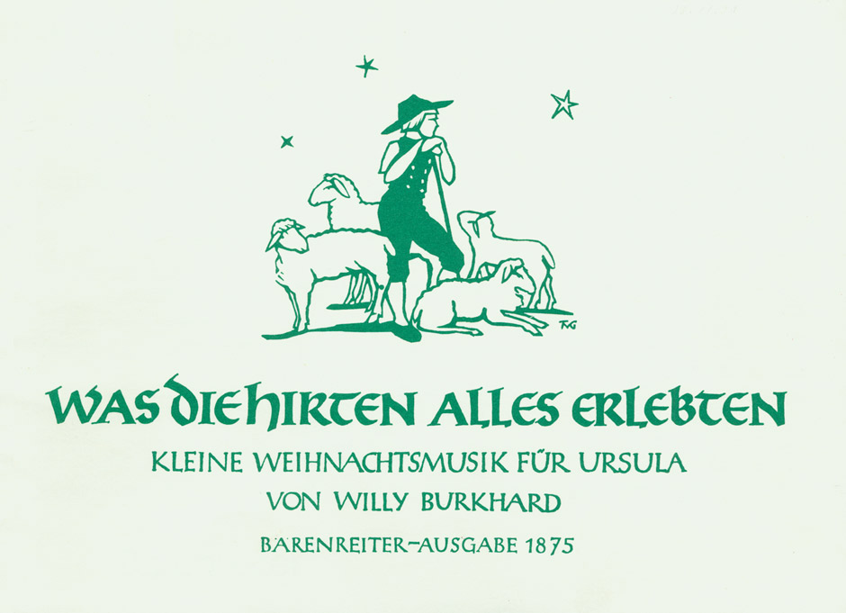 Front Cover Image Was die Hirten alles erlebten (1943)