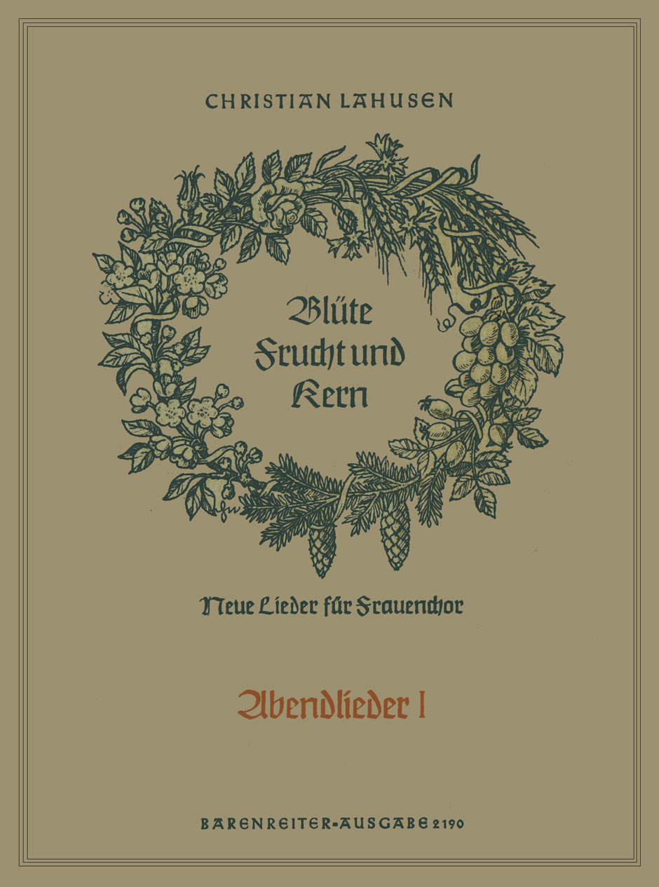 Front Cover Image Abendlieder I