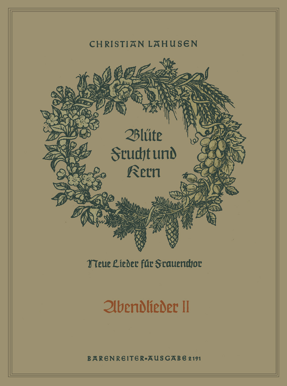 Front Cover Image Abendlieder II