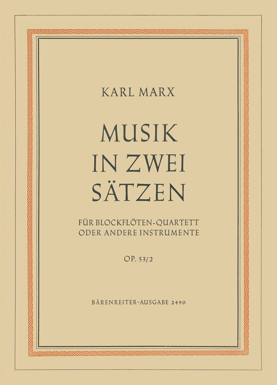 Front Cover Image Musik in zwei Sätzen op. 53/2 (1954)