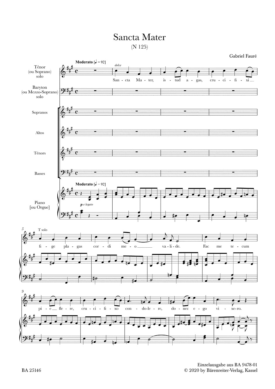 Front Cover Image Sancta Mater N 125