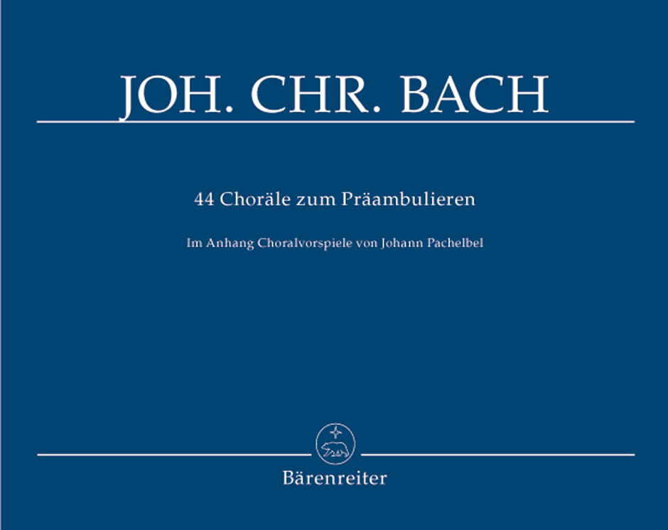 Front Cover Image 44 Choräle zum Präambulieren
