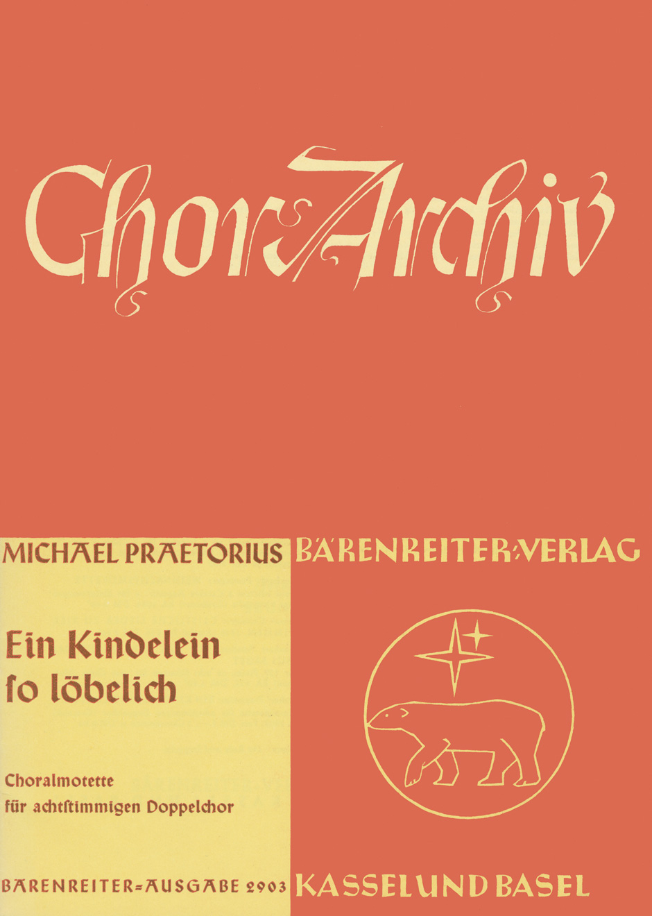 Front Cover Image Ein Kindelein, so löbelich