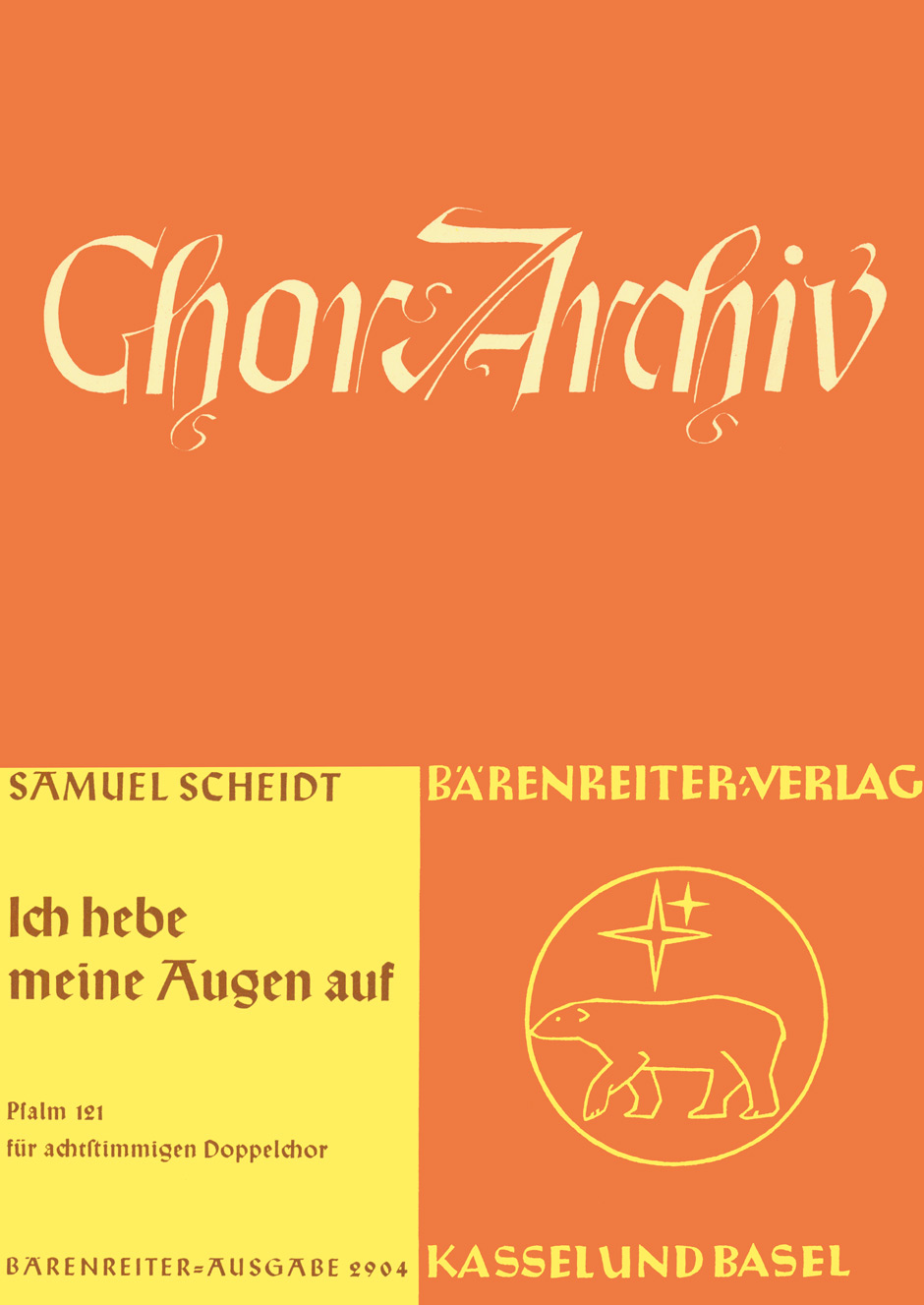 Front Cover Image Ich hebe meine Augen auf zu den Bergen