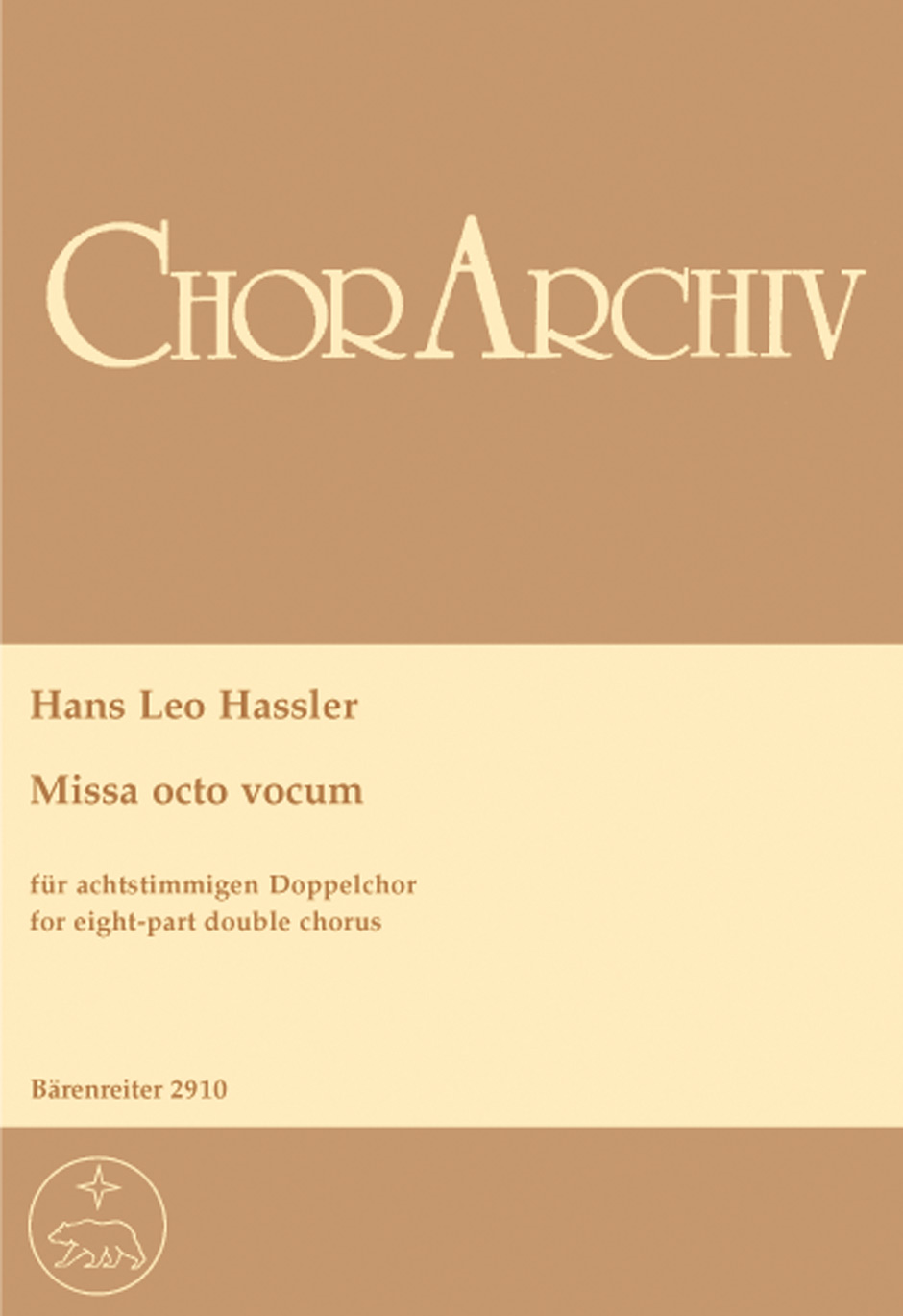 Front Cover Image Missa octo vocum