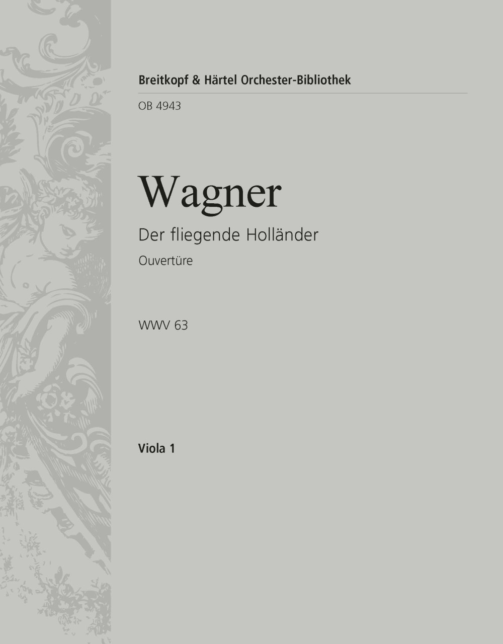 Front Cover Image Der Fliegende Holländer - Ouvertüre