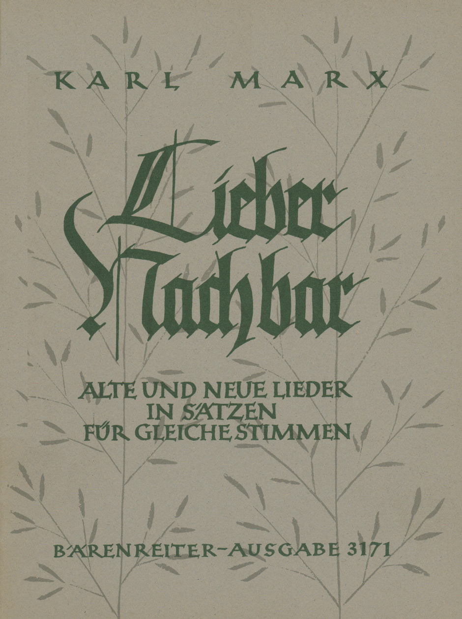 Front Cover Image Lieber Nachbar (1935–1954)