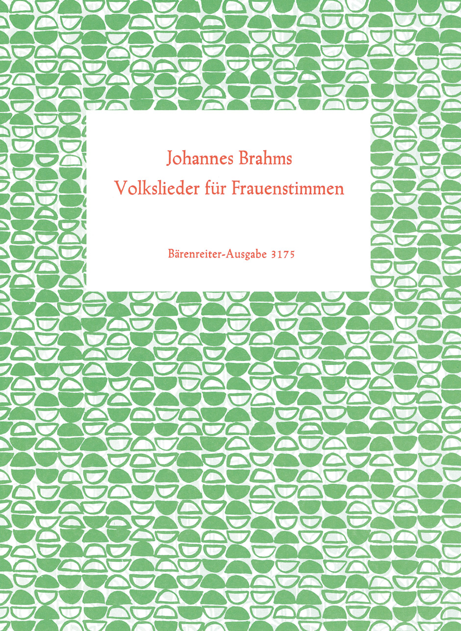 Front Cover Image Volkslieder für Frauenstimmen (1859/1860)