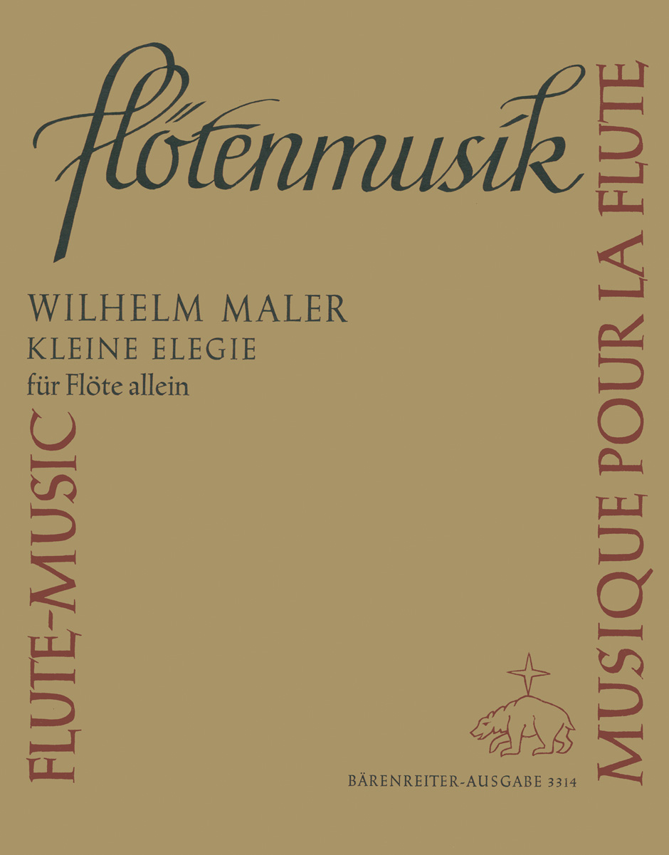 Front Cover Image Kleine Elegie (1952)