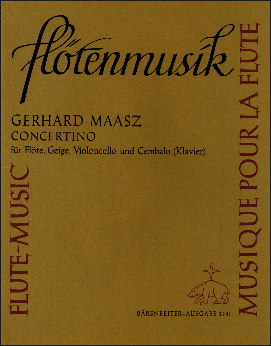Front Cover Image Concertino für vier Instrumente (1954)