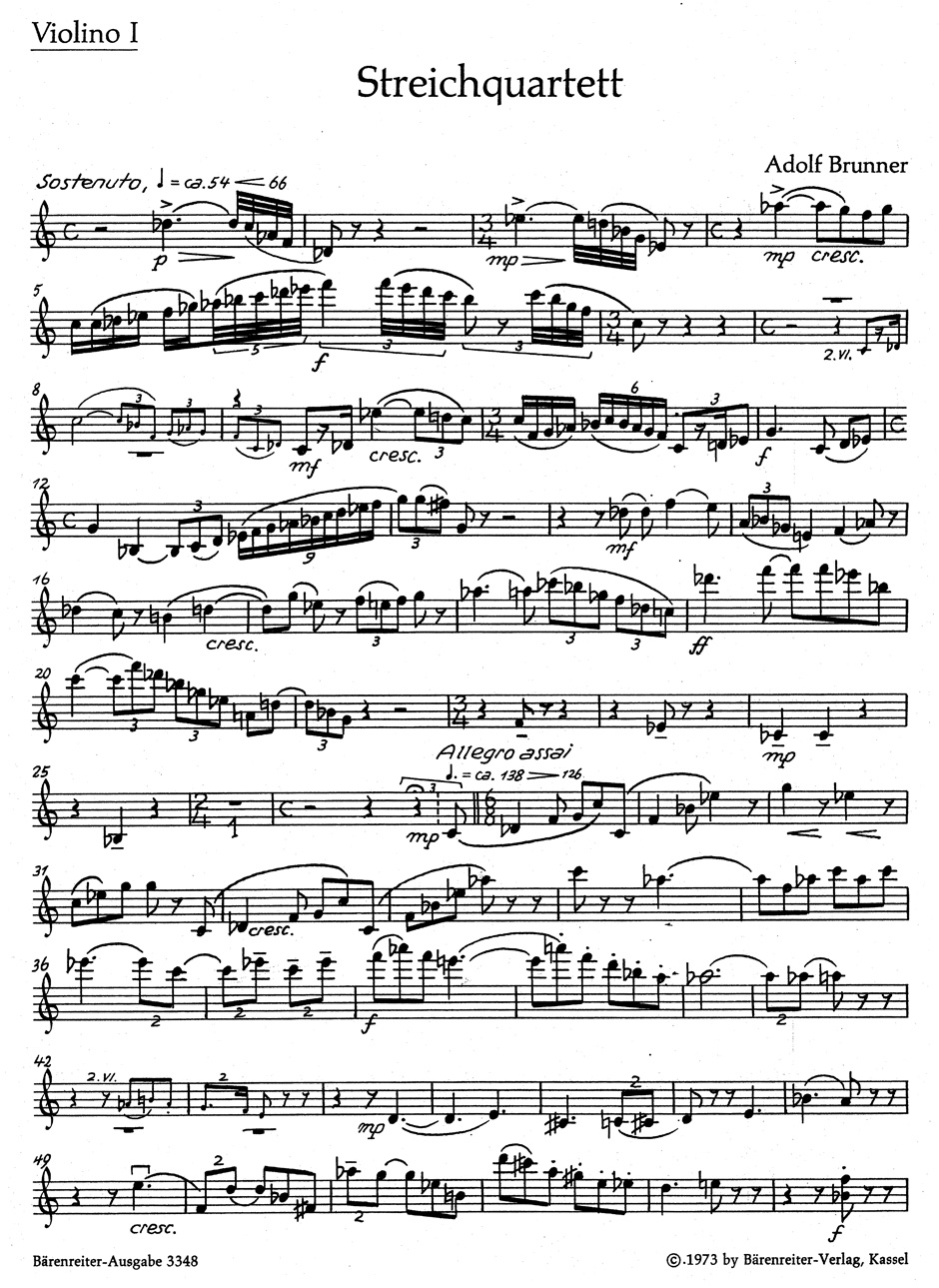 Front Cover Image Streichquartett (1961/1962)