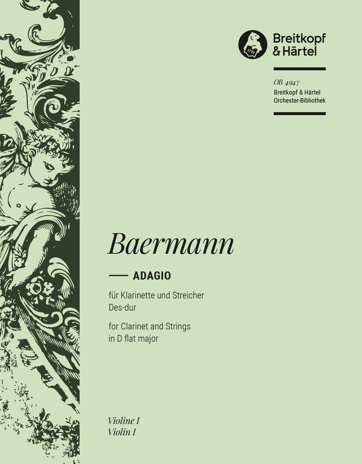 Front Cover Image Adagio Des-dur