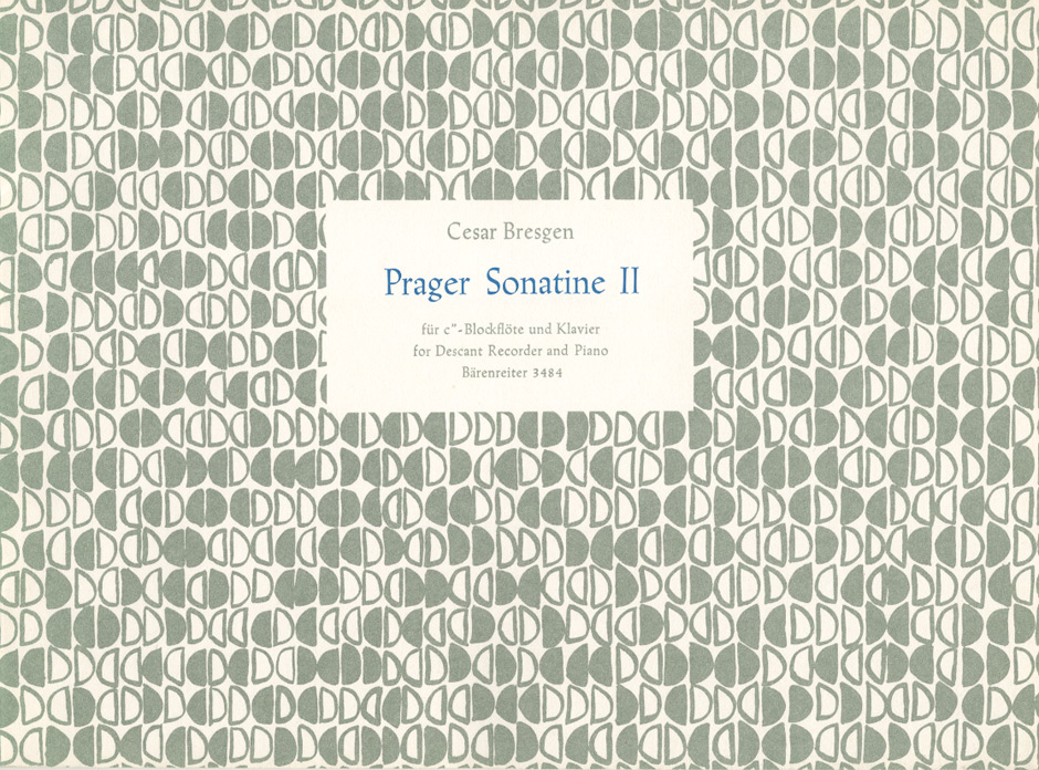 Front Cover Image Prager Sonatine Nr. 2 C-Dur