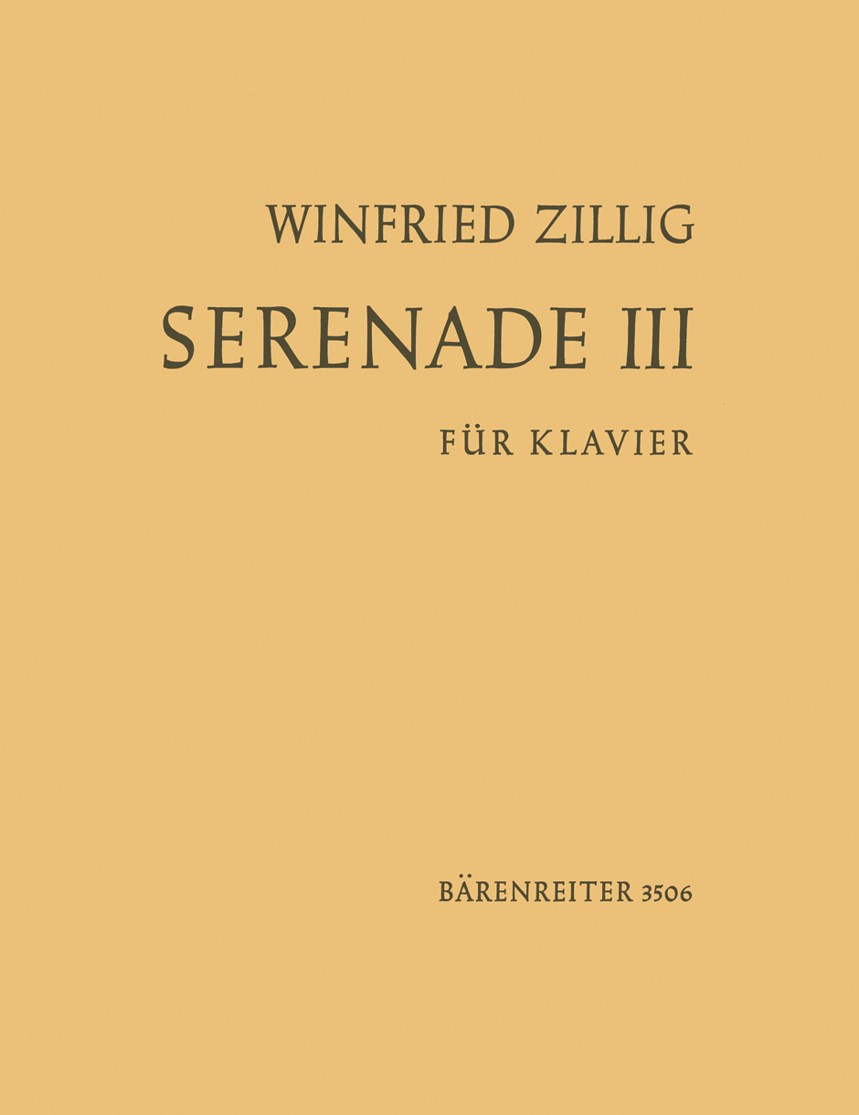 Other Cover Image Serenade Nr. 3 (1931)