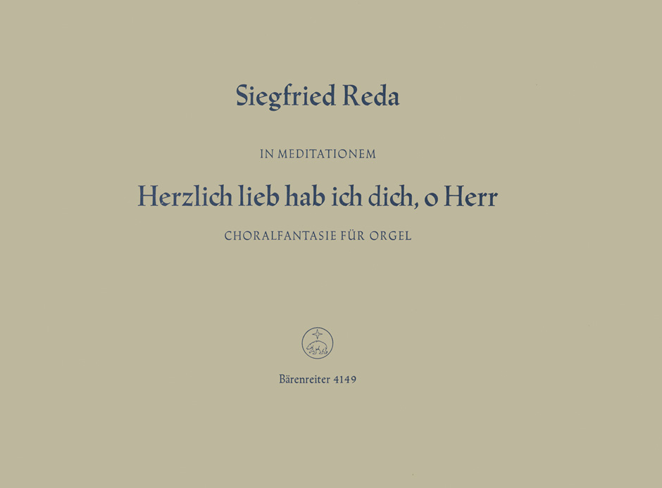 Front Cover Image Herzlich lieb hab ich dich, o Herr (1966)