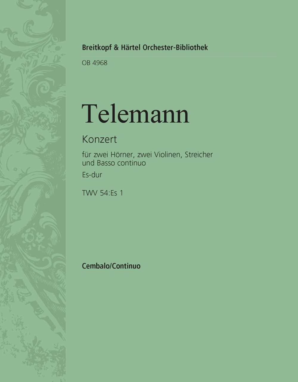 Front Cover Image Konzert Es-dur