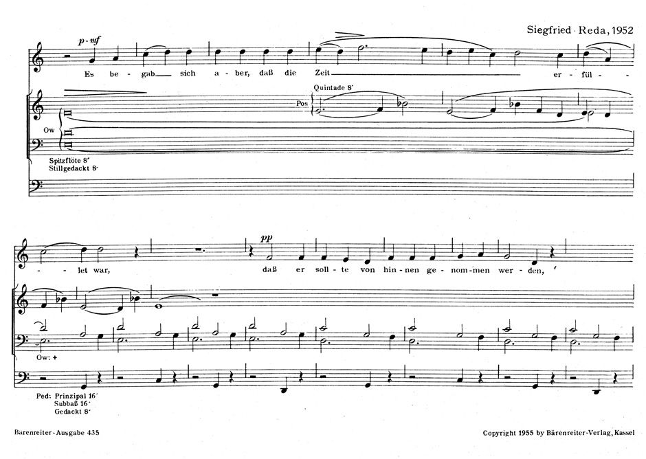 Other Cover Image Evangelienmusik nach Lukas 9 (1952)