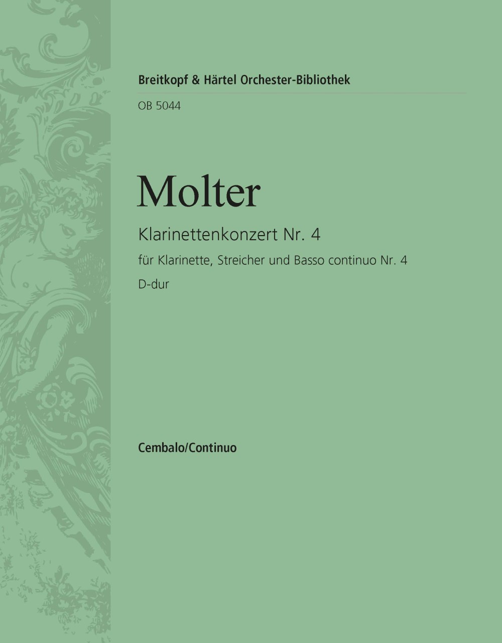 Front Cover Image Konzert für Klarinette und Orchester Nr. 4 D-Dur