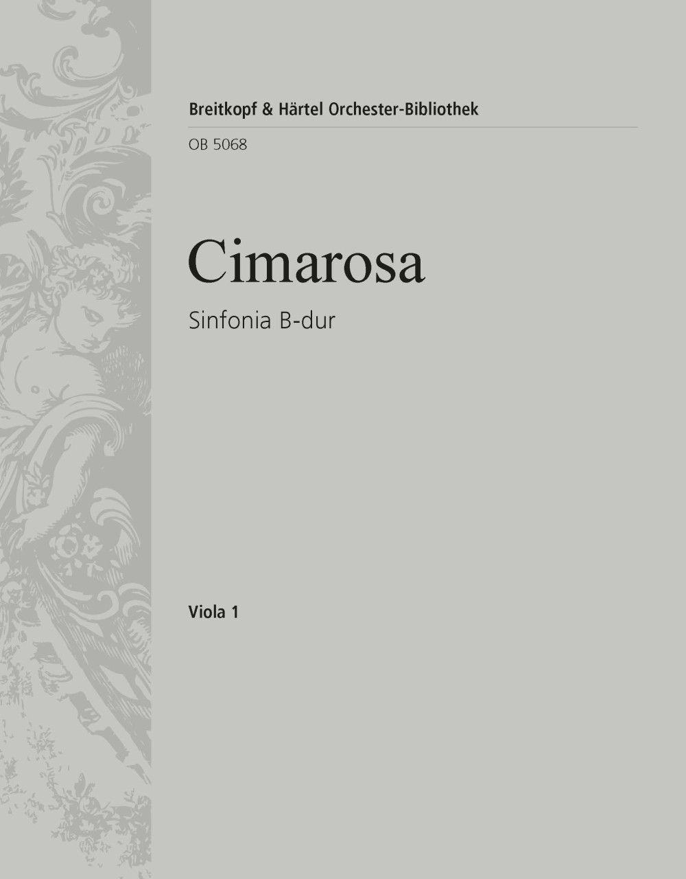 Front Cover Image Sinfonia B-dur