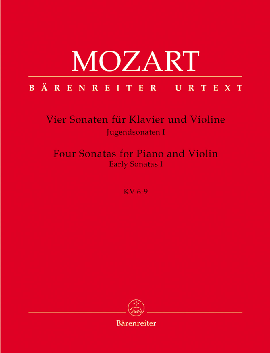 Front Cover Image Vier Sonaten für Klavier (Cembalo) und Violine