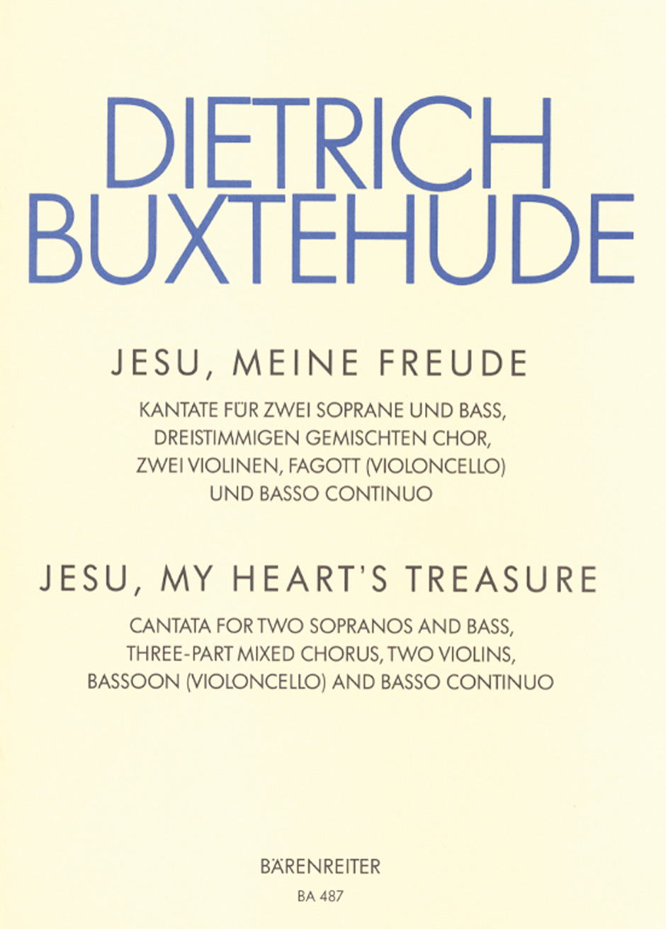 Front Cover Image Jesu, meine Freude BuxWV 60