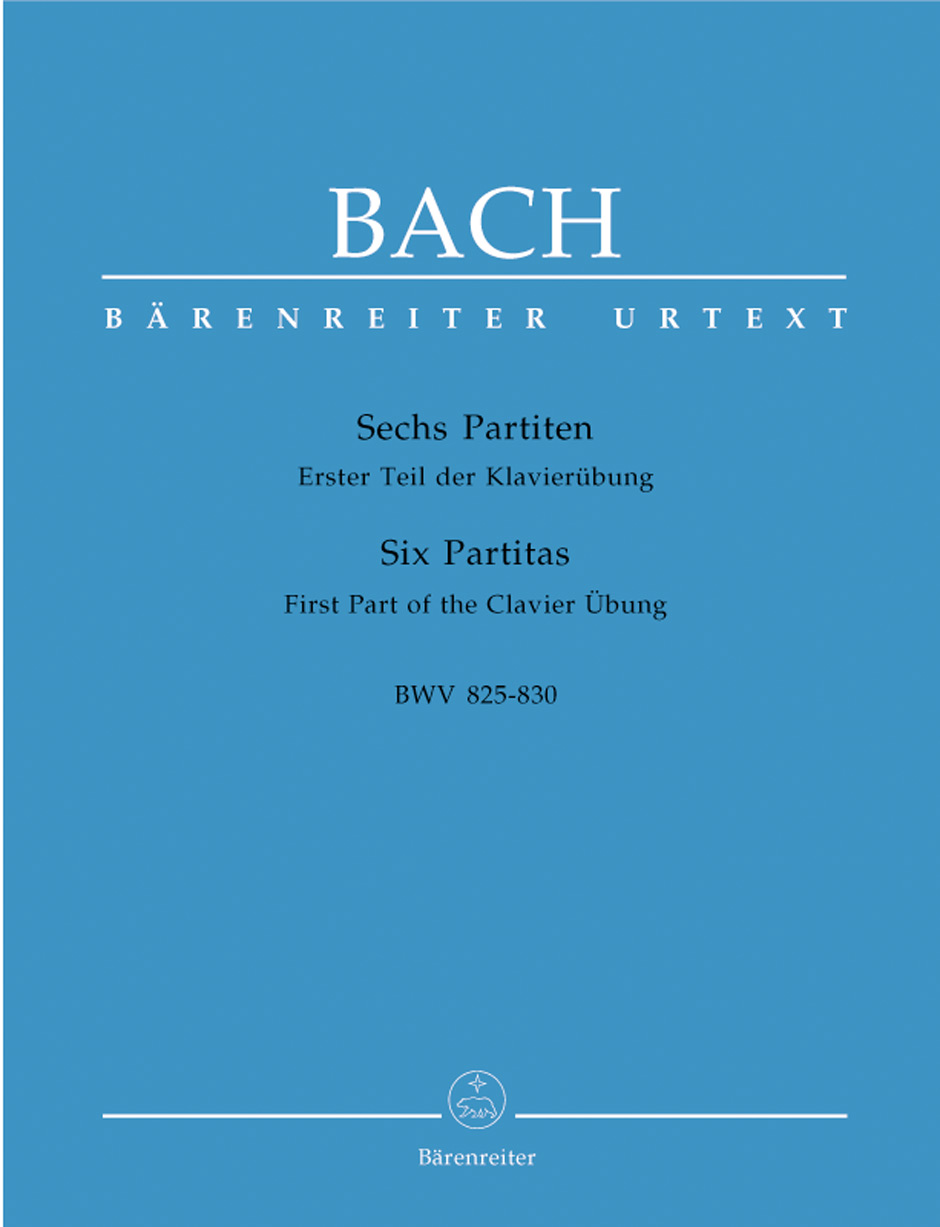 Front Cover Image Sechs Partiten BWV 825-830
