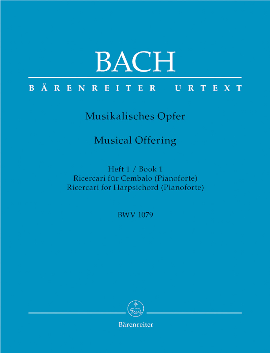 Front Cover Image Musikalisches Opfer, Heft 1 c-Moll BWV 1079
