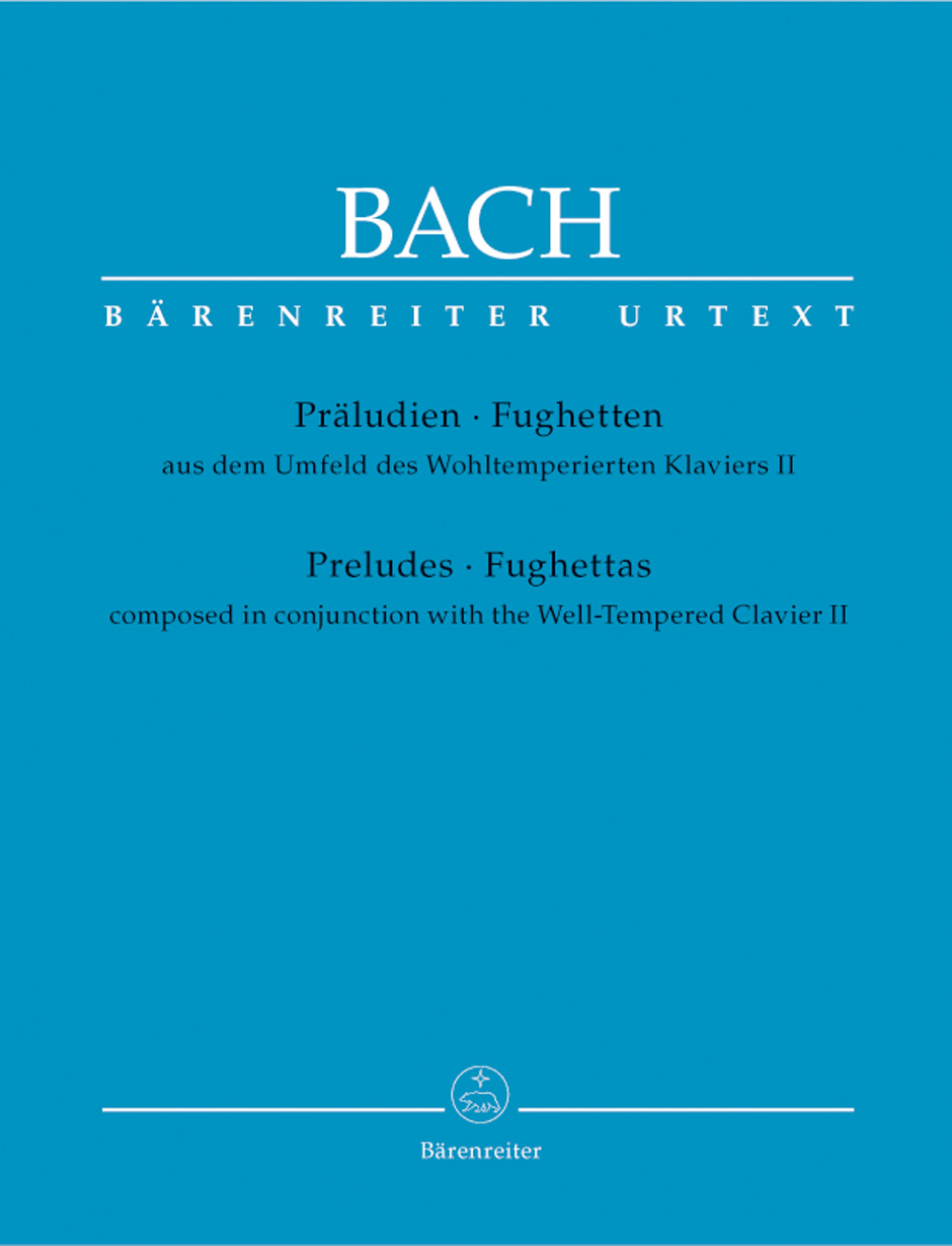 Front Cover Image Präludien und Fughetten aus dem Umfeld des Wohltemperierten Klaviers II