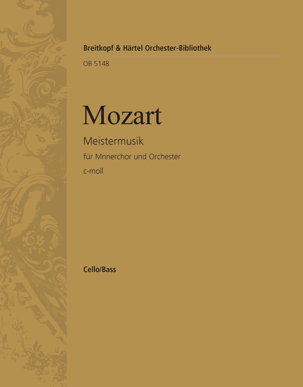 Front Cover Image Meistermusik c-moll nach KV 477 (479a) "für Chor und Orchester"