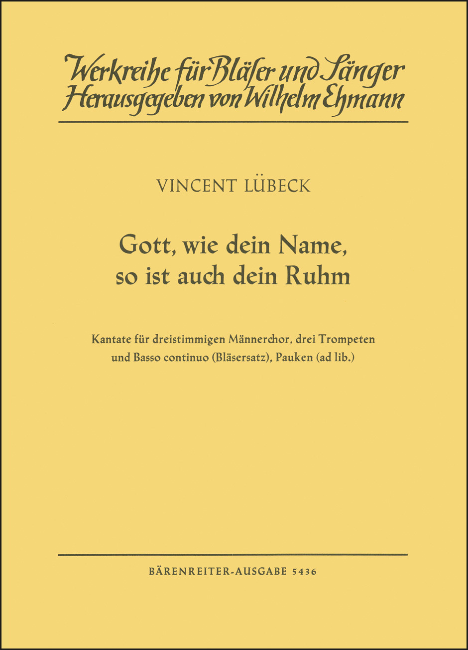 Other Cover Image Gott, wie dein Name, so ist auch dein Ruhm