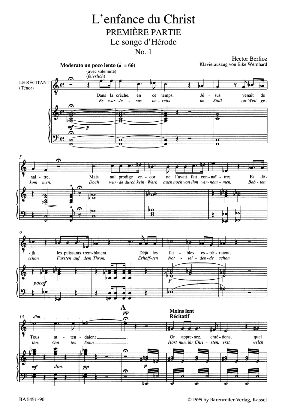 Other Cover Image L'enfance du Christ op. 25 Hol 130