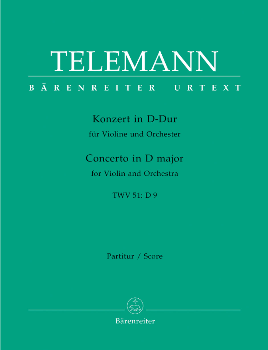 Other Cover Image Konzert für Violine und Orchester D-Dur TWV 51:D9