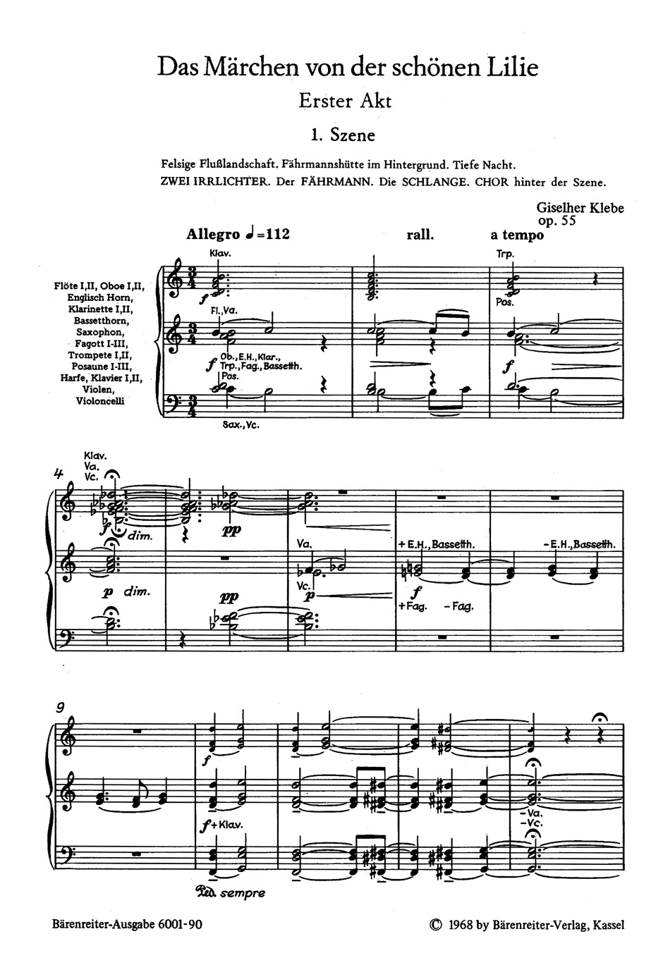 Other Cover Image Das Märchen von der schönen Lilie op. 55 (1967/1968)