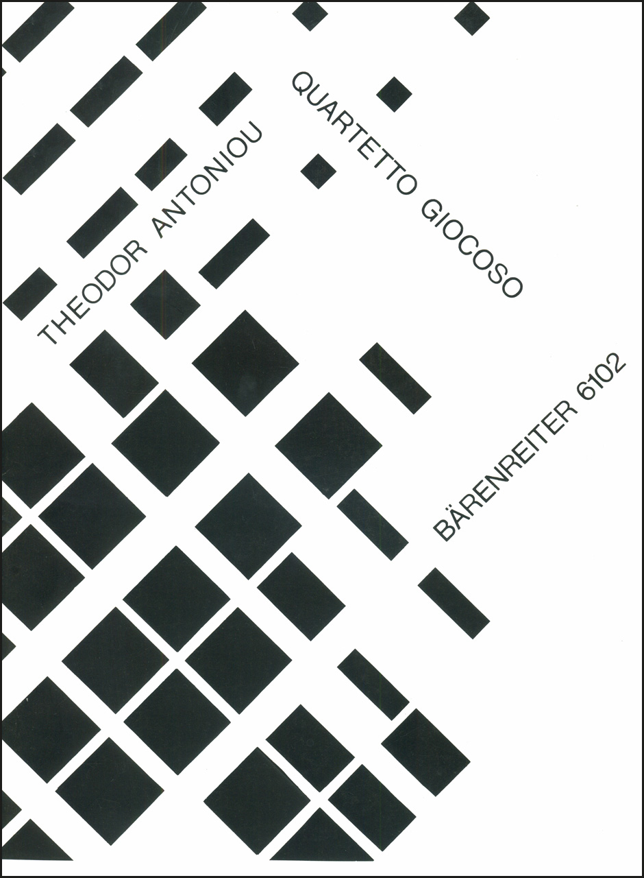 Front Cover Image Quartetto giocoso op. 26 (1965)