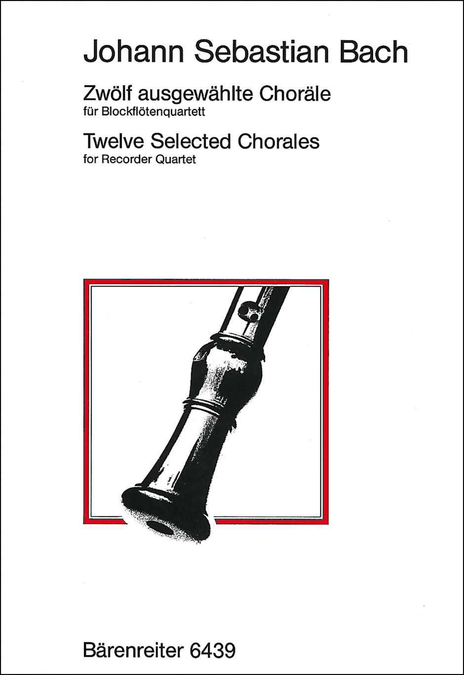 Front Cover Image Zwölf ausgewählte Choräle für Blockflötenquartett