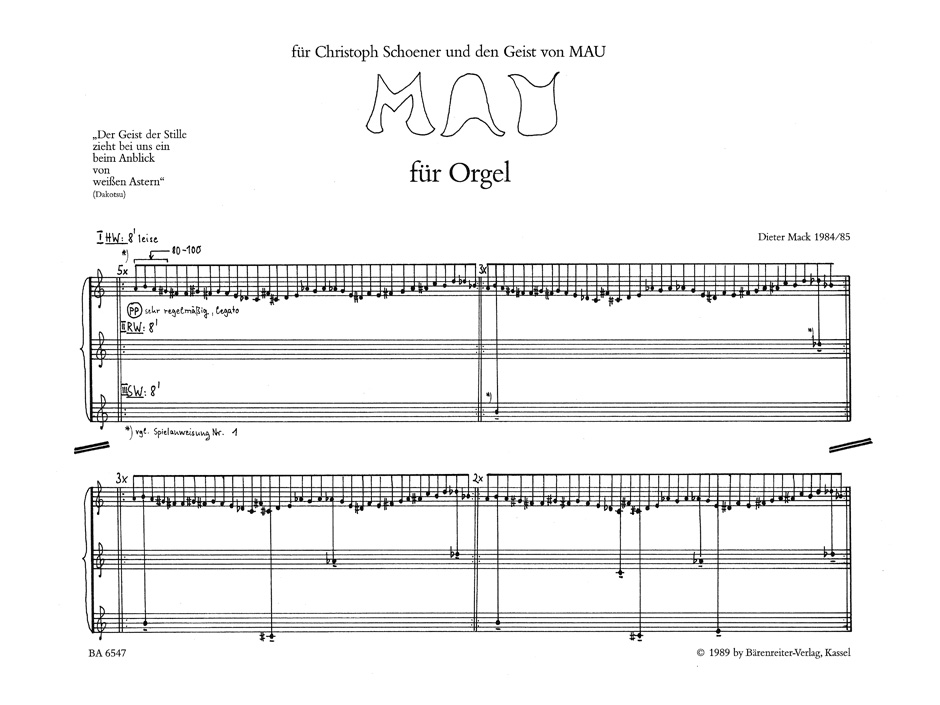 Other Cover Image Orgelzyklus