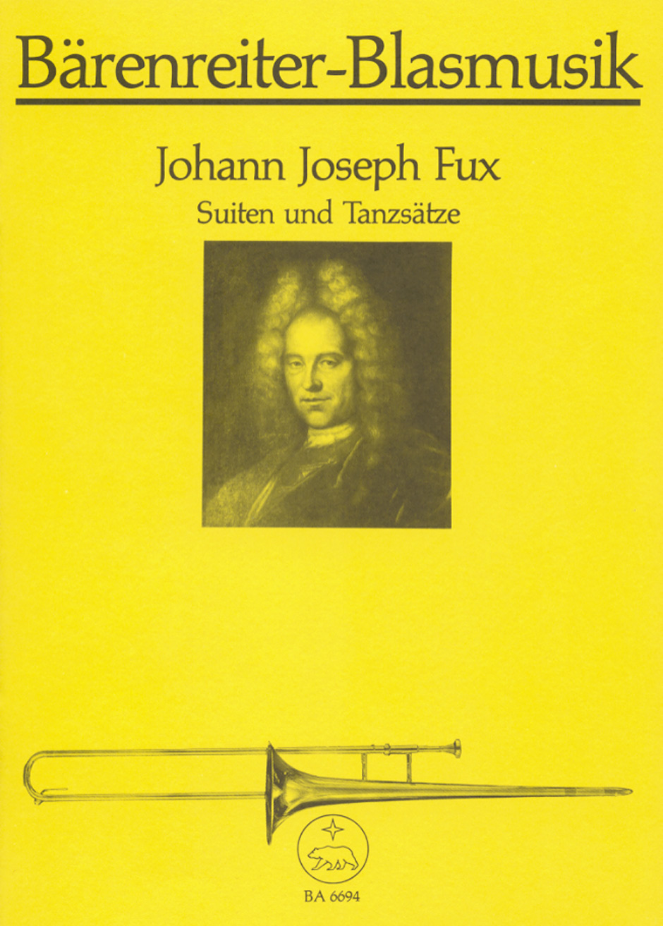 Front Cover Image Suiten und Tanzsätze zu 4 Stimmen für Blechbläser (Posaunenchor)